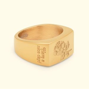 Thrifty Rose Ring Size 8